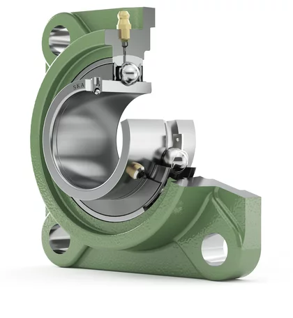 Flanschlagergehäuse