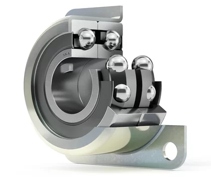 Schrägkugellager-Gehäuseeinheit Schrägkugellager-Gehäuseeinheit